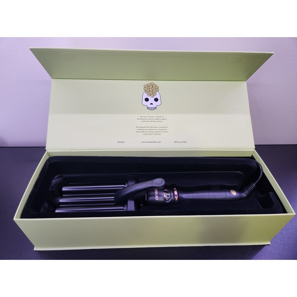 Amika High Tide Deep Waver, New Open Box - Picture 3 of 7